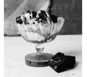 Brownie Gelato Sundae