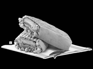 Golden Chicken Wrap