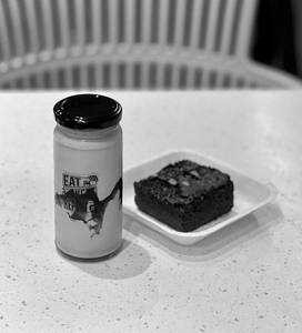 Cold Coffee + Classic Brownie Combo