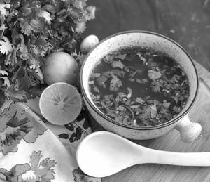 Lemon Coriander Soup