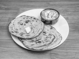 Malai Kofta (Half) With Laccha Paratha (2 Pcs)