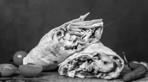 Special Chat Chicken Shawarma Roll