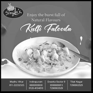 Kulfi Faluda (Plate)