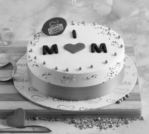 Mother's Day Special I Love You Mom Blueberry Cake [500 Grams]