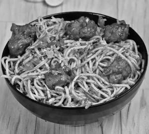 Chicken Manchurian Noodles