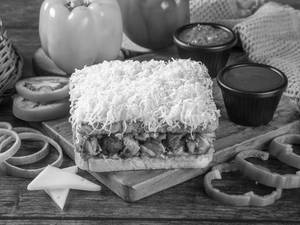 Chicken Cheese Toast Sandwich