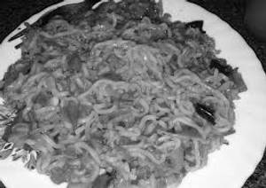 Onion masala maggi                                            
