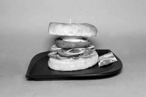 Schezwan Garlic Burger