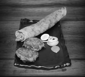 Mutton Shami Kabab Roll