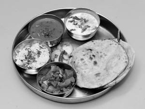 Simple Thali