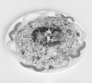 Veg Manchurian Fried Rice
