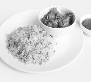 Veg Manchurian Fried Rice