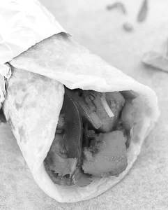 Paneer Tikka Roll