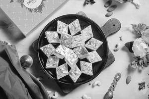 Khoya Kesar Burfi