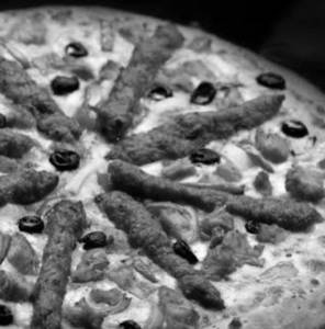 Seekh Kabab Pizza [chi/mutton]