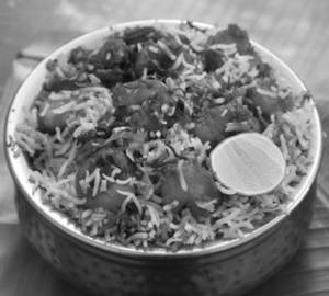 Boneless chicken biryani                                           