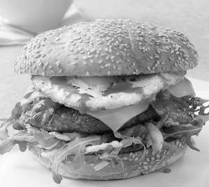 Egg Cheese Burger 