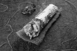 Mint paneer roll                                                                                                                                    