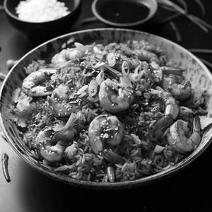Prawns Triple Srechwan Fried Rice