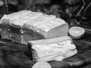 Lemon Tea Cake With Lemon Yoghurt Drizzle Slices ( Box Of 2 )
