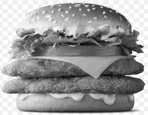 MOF Classic Chicken Double Patty Burger With Cheese