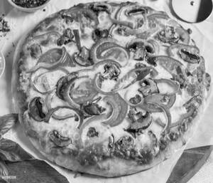 Cheese Capsicum Pizza