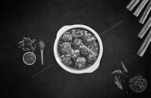 Vegetable Ball In Manchurian Sauce
