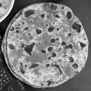 Butter Spinach (palak) Roti