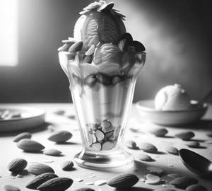Almond Vanilla Sundae