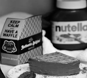 Naked Nutella Waffle
