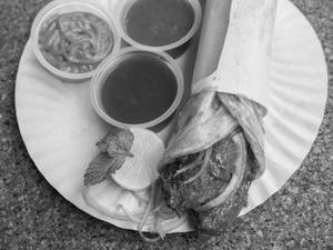 Soya Chaap Roll