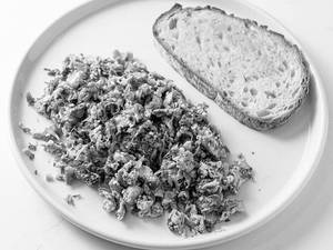 Egg Bhurji With Toast