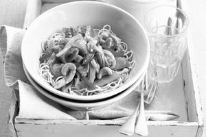 Chicken egg noodles
