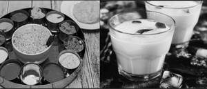Meals With Fish Curry (Red Rice) + Chilled Sambaram [300ML]
