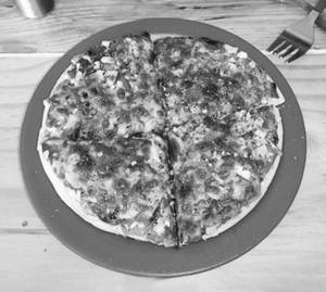 7" Vegetable Cheese Pizza