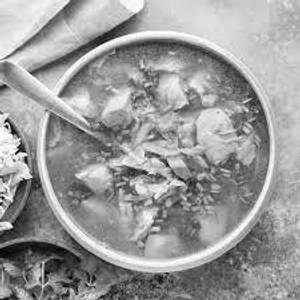 Chicken lemon coriander soup