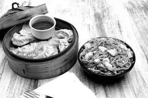 Nonveg Momo + Chicken Nooodles