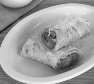 Double Anda Manchurian Cheese Roll