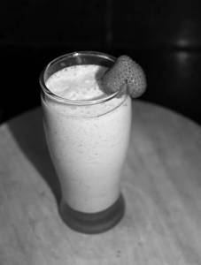 Strawberry thickshake
