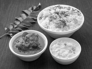 Ghee Rice Chicken Curry