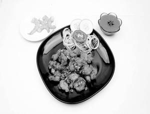 Prawn Manchurian