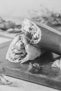 Afghani Chicken Tikka Roll