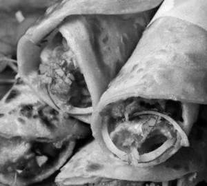 Chicken Seekh Kabab Roll