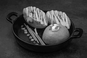 Mutton Keema And Cheese Stuffed Bao