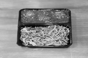 Veg Manchurian With Noodles (combo)