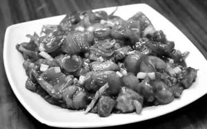 Mushroom chilli