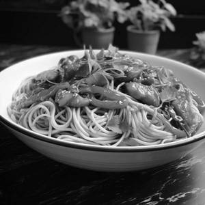 Chicken Chilli Garlic Ginger Noodles