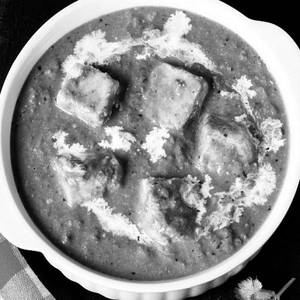 Lehsuni Palak Paneer