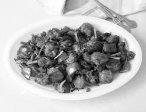 Mushroom Chilly Dry