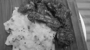 Paal Kappa With Chicken Curry